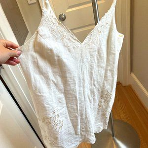 ASTR Off-white Crochet dress